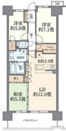 志木の杜テラスの物件間取画像